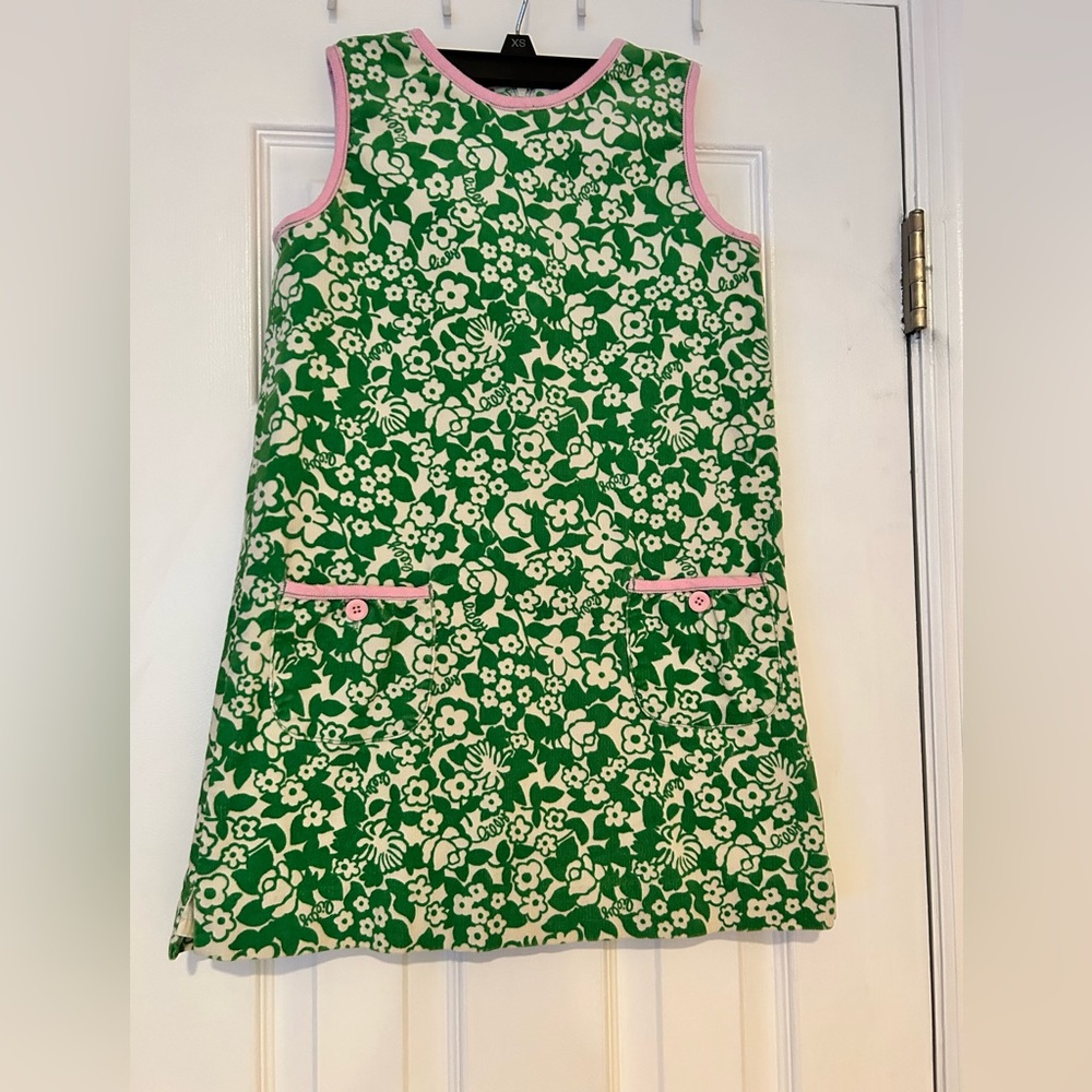 Pin whale corduroy dress